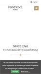 Mobile Screenshot of decofontaine-paris.com
